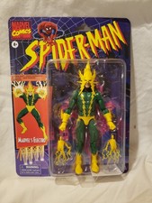 Marvel Legends Electro Spider-Man Animated Retro 6-Inch Action Figure IN STOCK