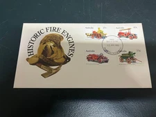 (1513) 12-9-2025 -  Australia FDC cover - Fire Engines (1983)