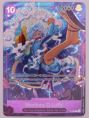 Monkey.D.Luffy P-099 Event Pack Vol 8 Promo Near Mint NM | eBay