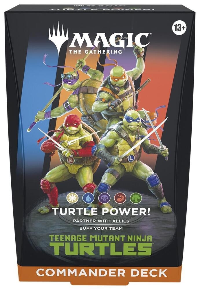 Teenage Mutant Ninja Turtles Commander Deck - Turtle Power! | eBay