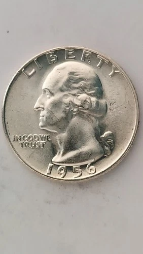 1956-P United States, Uncirculated Washington Quarter
