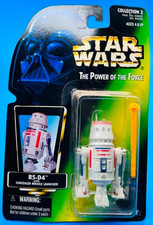 Star Wars Power Of The Force R5-D4 Droid Action Figure POTF Green Card 1996