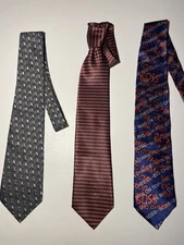 3 Neckties - Dockers, Jake & Co., Keith Daniels (Sold as Bundle of 3)