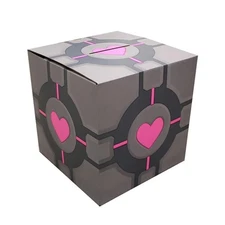 9x9x9 Companion Cube Empty Flat Gift Box