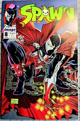 SPAWN #8 (Image Comics 1993) NM PRESSED AND CLEANED 