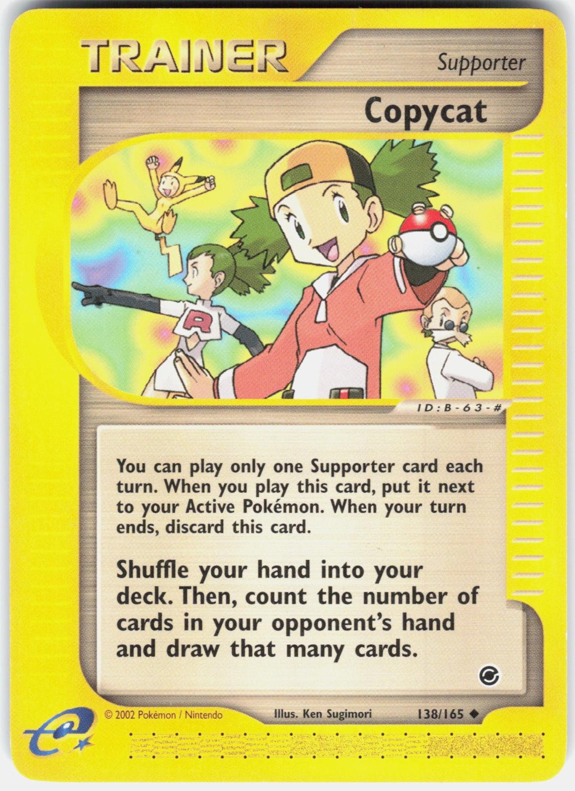 Pokemon Copycat 138/165 Expedition Base Set DMG