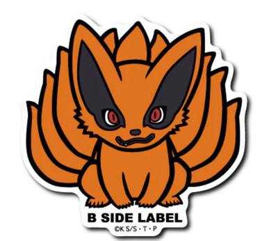 B - SIDE LABEL Sticker / NARUTO/BORUTO Vol.2 Child Kurama Japan NEW