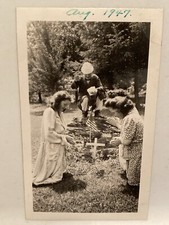 Vintage 1947 Pittston, PA Funeral Photo Burial Gravesite Memorial Grave