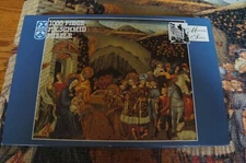 FX SCHMID JIGSAW PUZZLE "ADORATION OF THE MAGI" 1000 Pieces USED REDUCED