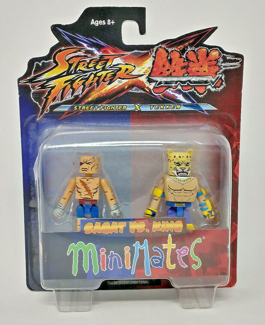 Street Fighter X Tekken Series Minimates Set Of 4