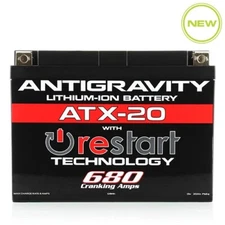 Antigravity Batteries® AG-ATX20-RS - ATX20 Re-Start 680 CA Battery