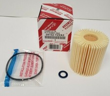 LEXUS OEM FACTORY OIL FILTER AND GASKET 2006-2015 IS250 IS350 (2WD) 04152-YZZA3