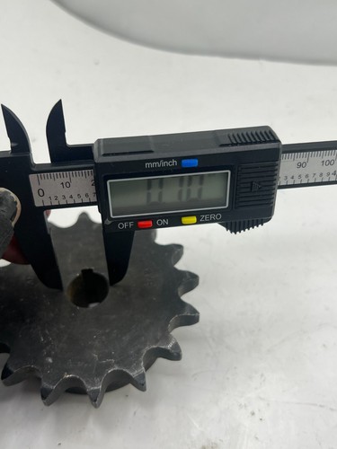 TSUBAKI H50B16F-3/4 ROLLENKETTENRAD 16 ZÄHNE 0,75" BOHRUNG STAHL - Bild 6 von 9