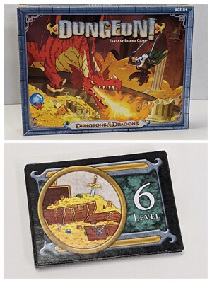 Dungeon Fantasy Board Game 2014 Replacement Part All Level 6 Treasure Cards D&D