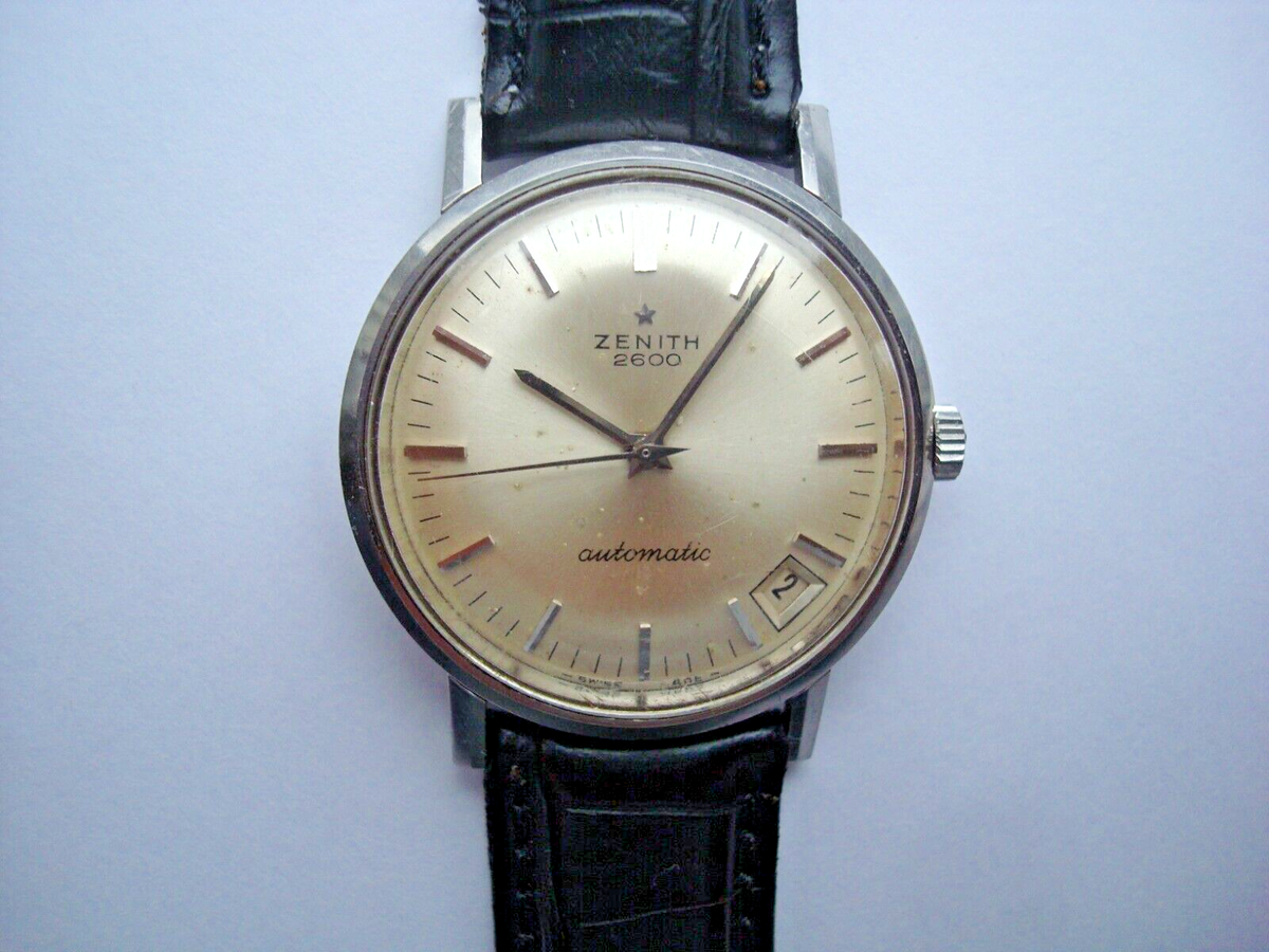 ZENITH ゼニス 自動巻 メンズ腕時計 2600 AT ヴィンテージ 
