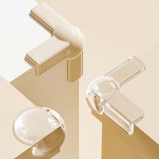 12PCS Table Corner Protective Cover Silicone Edge Corner PVC Protection Corner