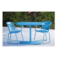 Outdoor Patio Furniture Deals 3 Piece Metro Nesting Bistro Steel Patio Teal Set Outdoor Patio Furniture Deals 3 Piece Metro Nesting Bistro Steel Patio Teal Set