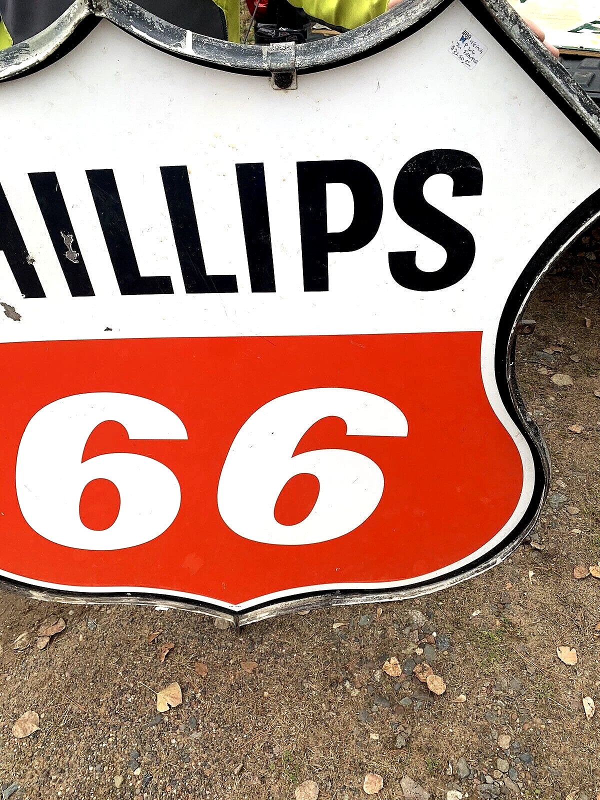 Porcelain Vintage Gas Station Sign