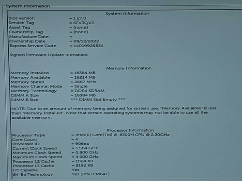 Dell XPS 15 9570 15" FHD I5-8300H 1TB SSD 16GB W10P Backlit Keyboard *READ* - Afbeelding 16 van 17