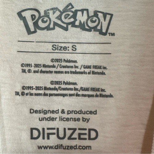 T-shirt ASOS DESIGN Pokemon unisex boxy oversize stampa Jigglypuff rosa lavato S - Foto 4 di 10
