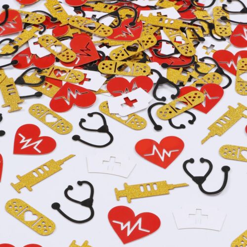 Sursurprise 200 Pack Nurse Confetti - Nurse Party Table Decorations for Nursi...