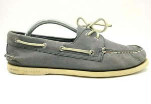 Sperry Top Sider Logo Gris Informal Con Cordones Cubierta Barco Mocasines  Zapatos para hombre 9.5 M | eBay