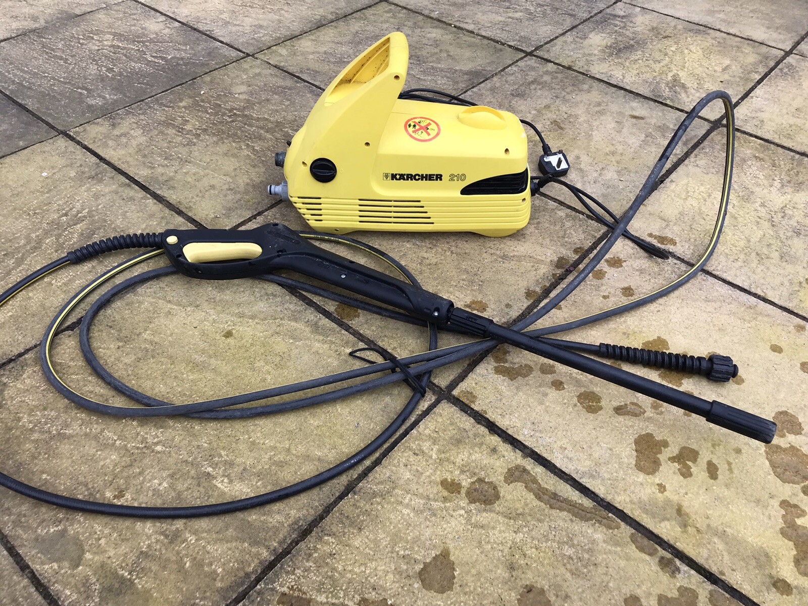 FAULTY Karcher 210 Power Washer With Adjustable Lance Works