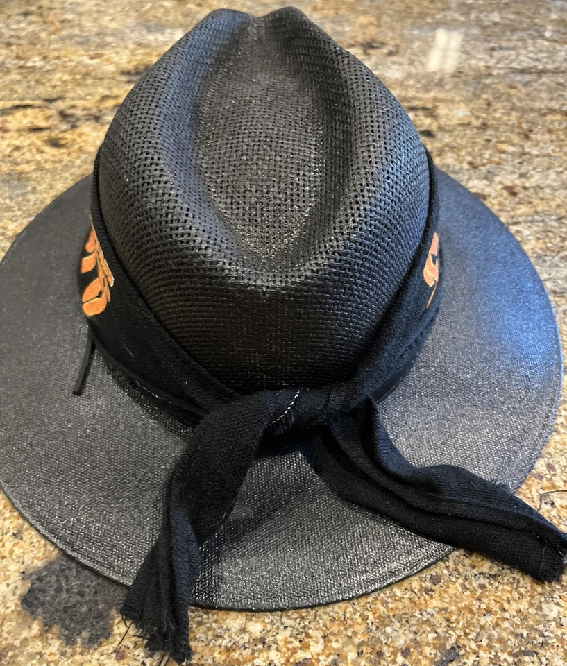 Royal Road Trading Co Mexico Original Panama Hat Size L Leather Band Steelers - Image 3 of 4