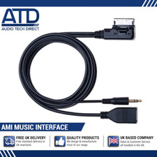 MMI AUX USB For VW Golf Mk5 Mk6 Passat B6 CC R36 Jetta MDI Interface 3.5mm Cable