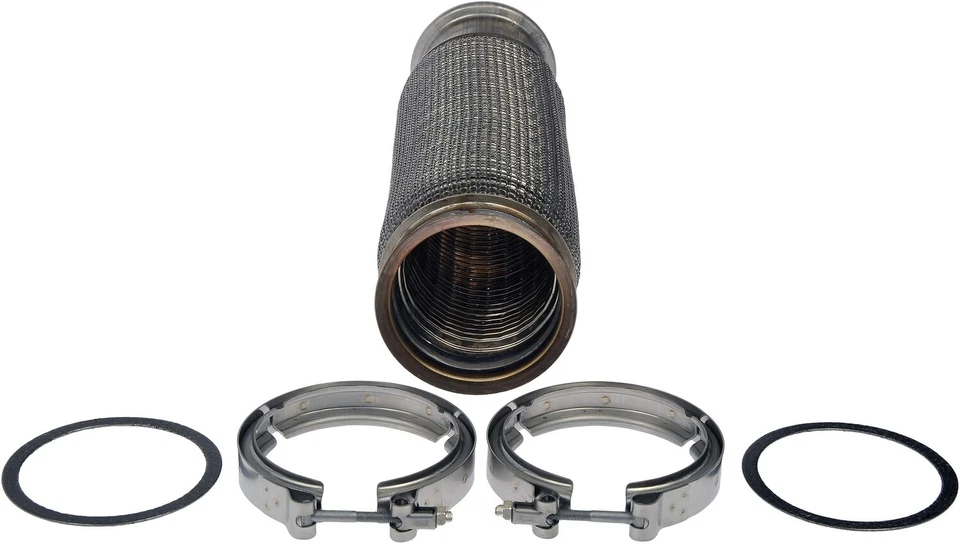 TUBO FLEXIBLE ESCAPE 11-15 VOLVO VNL ISX 15.0 MACK CXU MP7 MP8 17.5 X 3.25 PULGADAS Foto 3 de 4