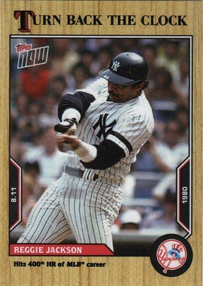 2022 Topps Now Turn Back the Clock - Reggie Jackson #134 - 1 of 1