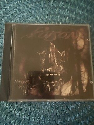 Poison: Native Tongue (CD 1993 Capitol Records) CDP 598961 Columbia House VG