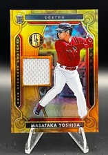 2023 Panini Chronicles Masatake Yoshida RC Gold Standard Swatches Boston Red Sox