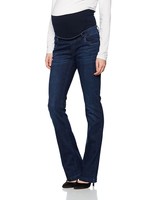 Bellybutton Women's Bootcut Mit Überbauchbund Maternity Jeans, 12, Blau (dark 0 Bellybutton Women's Bootcut Mit Überbauchbund Maternity Jeans, 12, Blau (dark 0