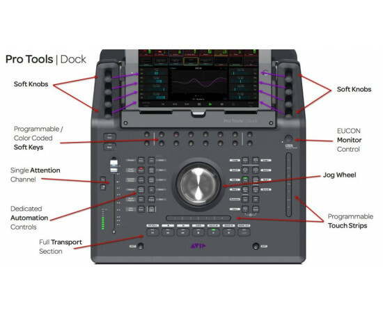 AVID EUCON CONTROLLER Pro Tools Dock iPad Touchscreen Ethernet