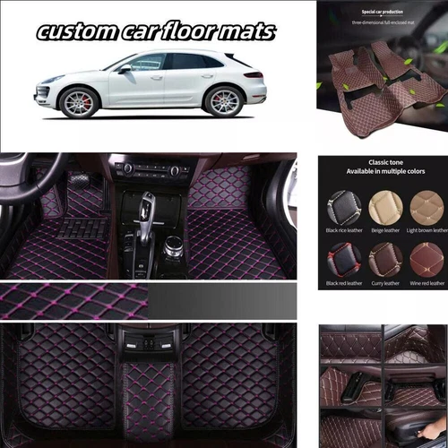 Custom Fit For Infiniti All Models Car Floor Mats Luxury Carpets All Weather Rug - Bild 14 von 76