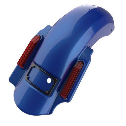 Blue Max 2 into 1 Dominator Stretched Rear Fender Fits 2014+ Harley Touring - 第 1/12 張圖片