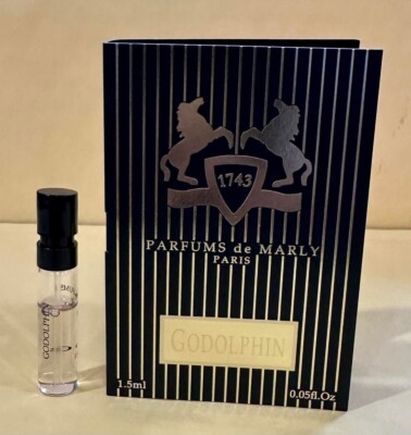 1 Vial GODOLPHIN by PARFUMS DE MARLY for Men 0.05 oz 1.5 ml Eau de Parfum Spray