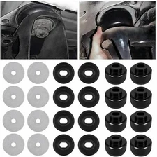 7-141 Body Cab Mount Bushing Kit For 1999-2014 Chevy Silverado 1500 GMC Sierra