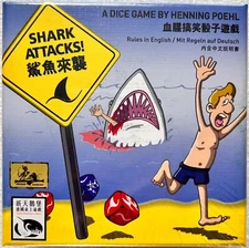 Shark Attacks! Sphinx Games Dice Game Family Game Gambling Multilingual