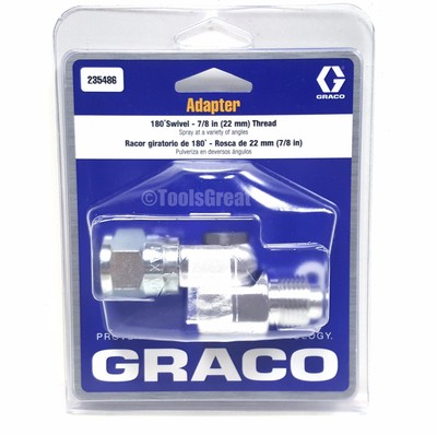 Graco 235486 180 Degree Angle Spray Gun 