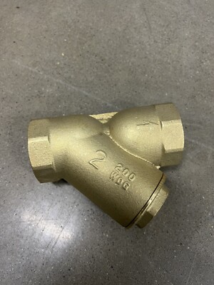 BYS-200 2'' BRASS WYE STRAINER AQUALINE