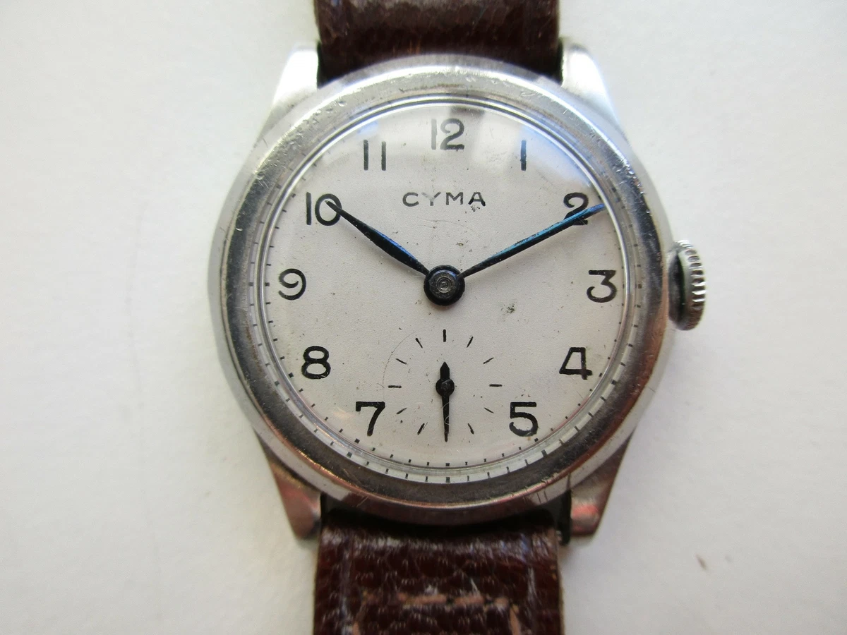 Second hand cyma watches clearance