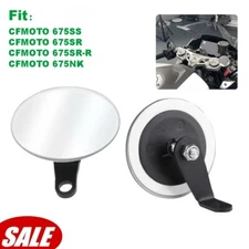 For CF-MOTO 675NK  675SR-R 675SR 675SS Side Mirrors Convex Rear View Wide Angle