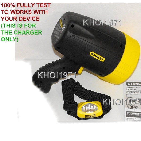 Caricabatterie Da Parete Per Faretto Stanley FatMax SL500HL – Adattatore AC KHOI1971