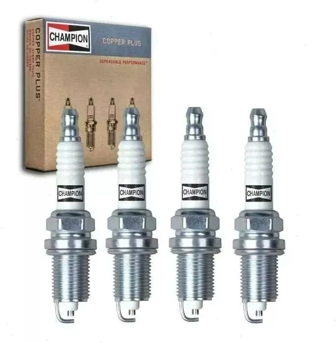 4 bujías Champion Copper Plus para Chevrolet Cruze 2011-2015 1,4 L L4 tf Foto 2 de 2