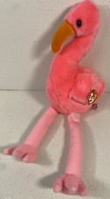 PINKY Flamingo Ty Beanie Buddies Buddy 1998 Bird With Tag 16"