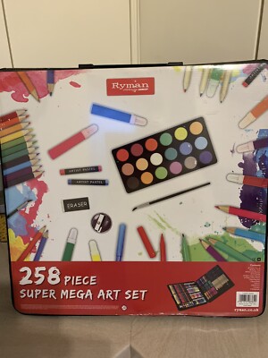 Ryman 258 Piece Super Mega Art Set New