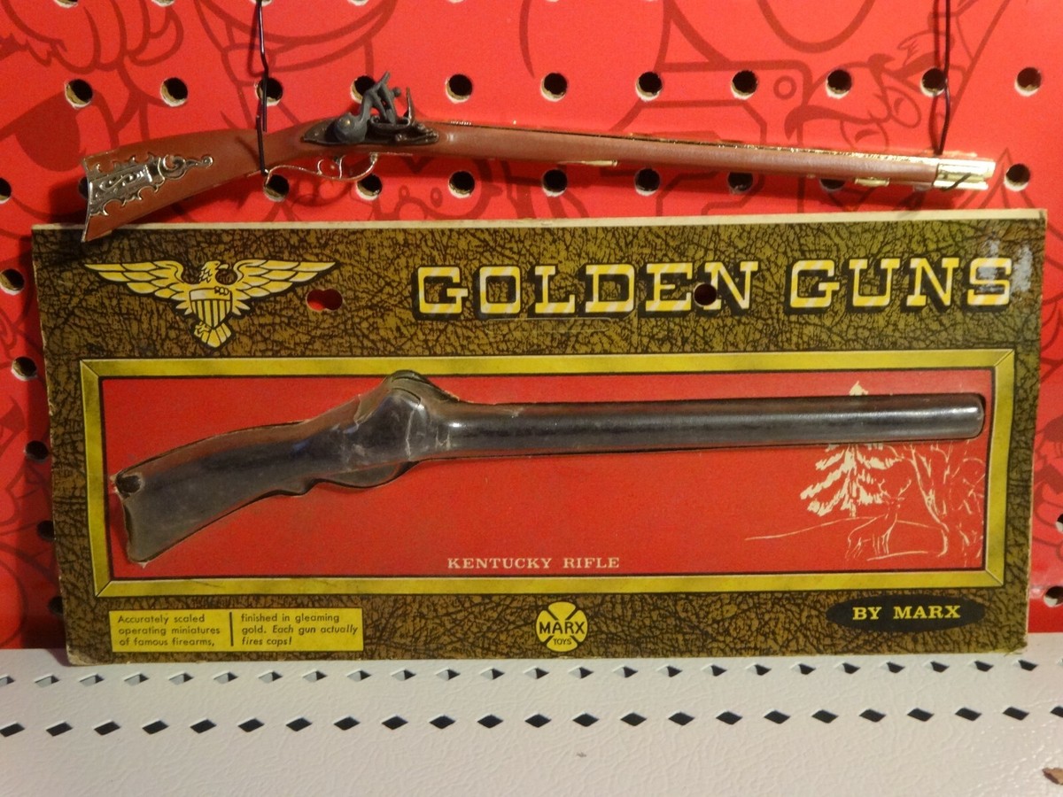 トイガン SUPER RIFLE U10 Senior Clown Vintage 60's Marx Golden Guns Kentucky rifle Miniature Firing Cap