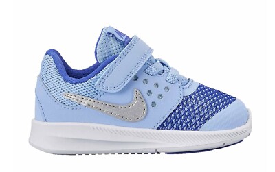 Nike Downshifter 7 Toddler/Little Kids Blue Sneaker Brand New in Box Sz 4C-8C